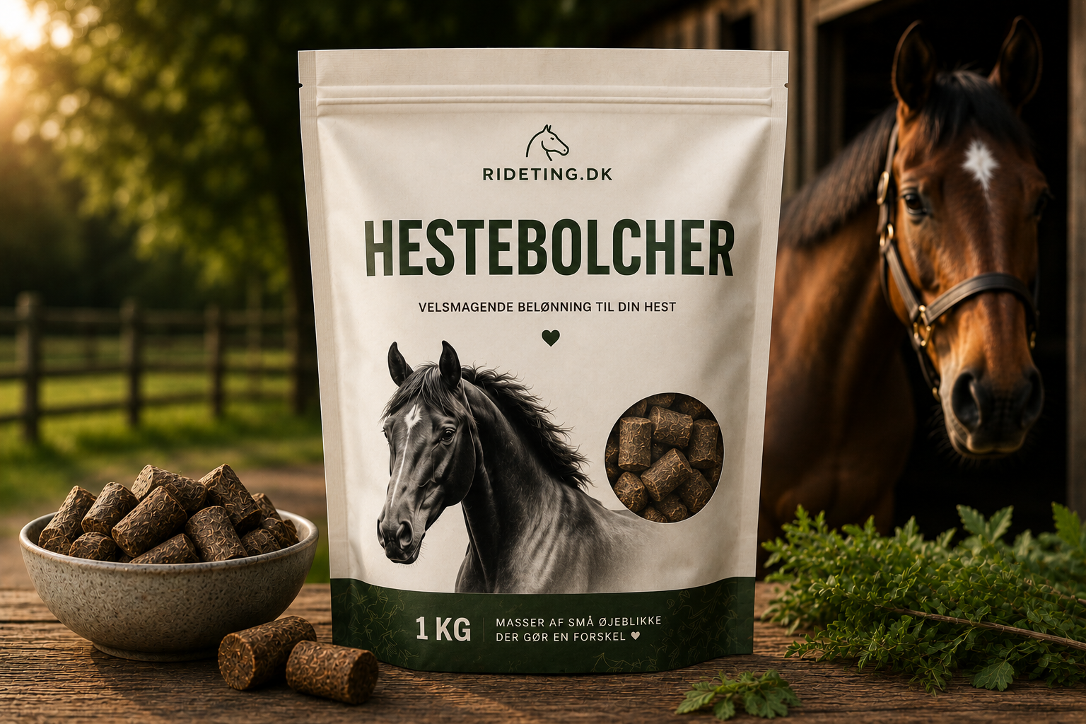 Velsmagende Hestebolcher