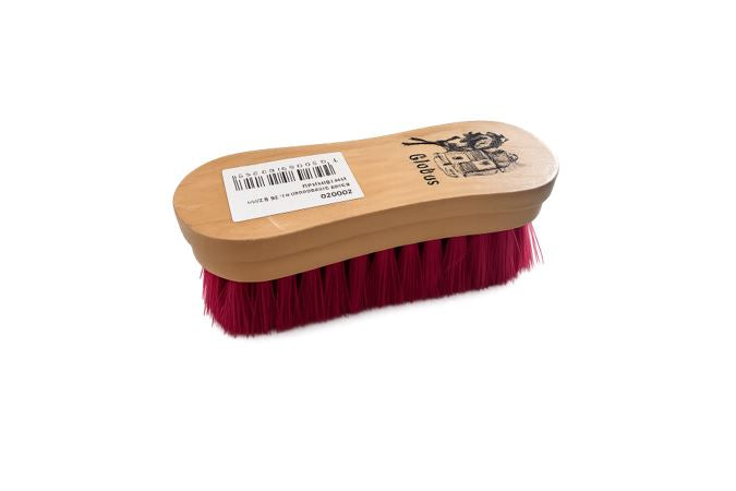 Pandebørste / hovedstrigle - lille blød børste til panden i træ 12x4cm