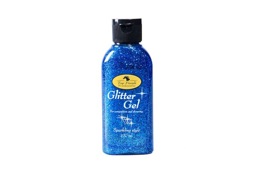 Top Finish Glitter Gel – Glitrende gel til hest, stævner og shows - 100ml