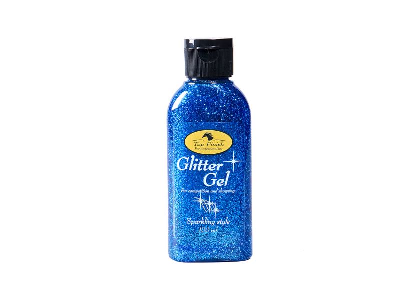 Top Finish Glitter Gel – Glitrende gel til hest, stævner og shows - 100ml