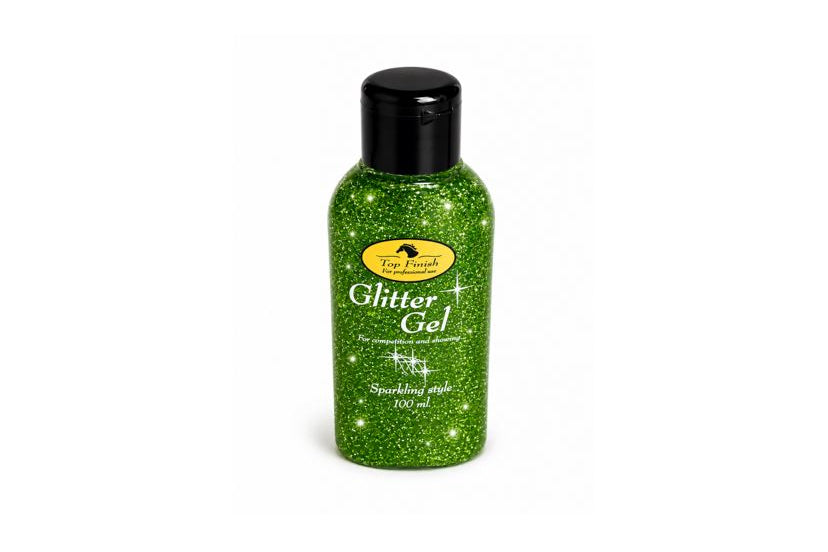 Top Finish Glitter Gel – Glitrende gel til hest, stævner og shows - 100ml