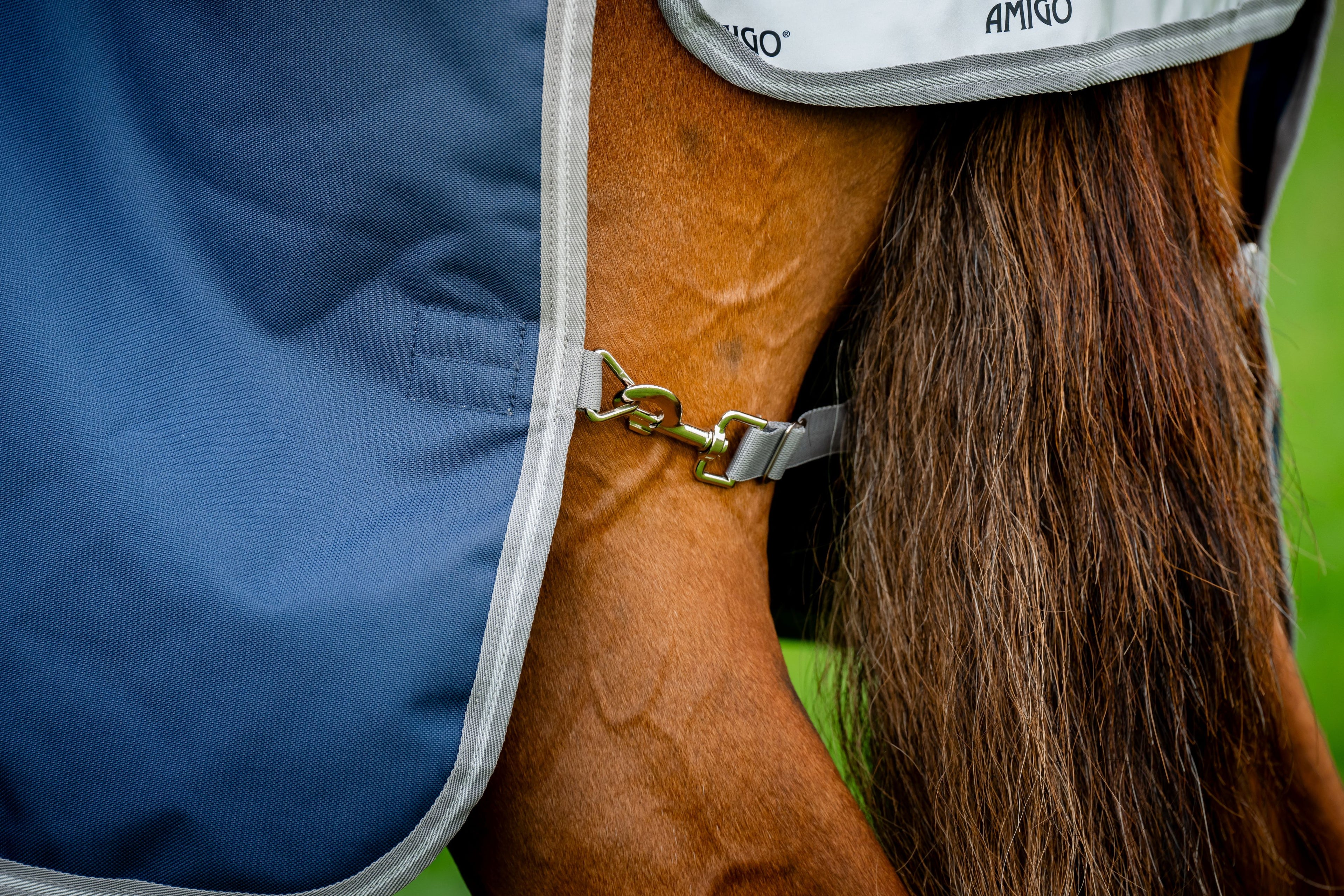 Horseware Amigo 1200D Plus Turnout Bundle 50g , inkl. hals, 100g & 200g liner - Regndækken / Overgangsdækken / Vinterdækken