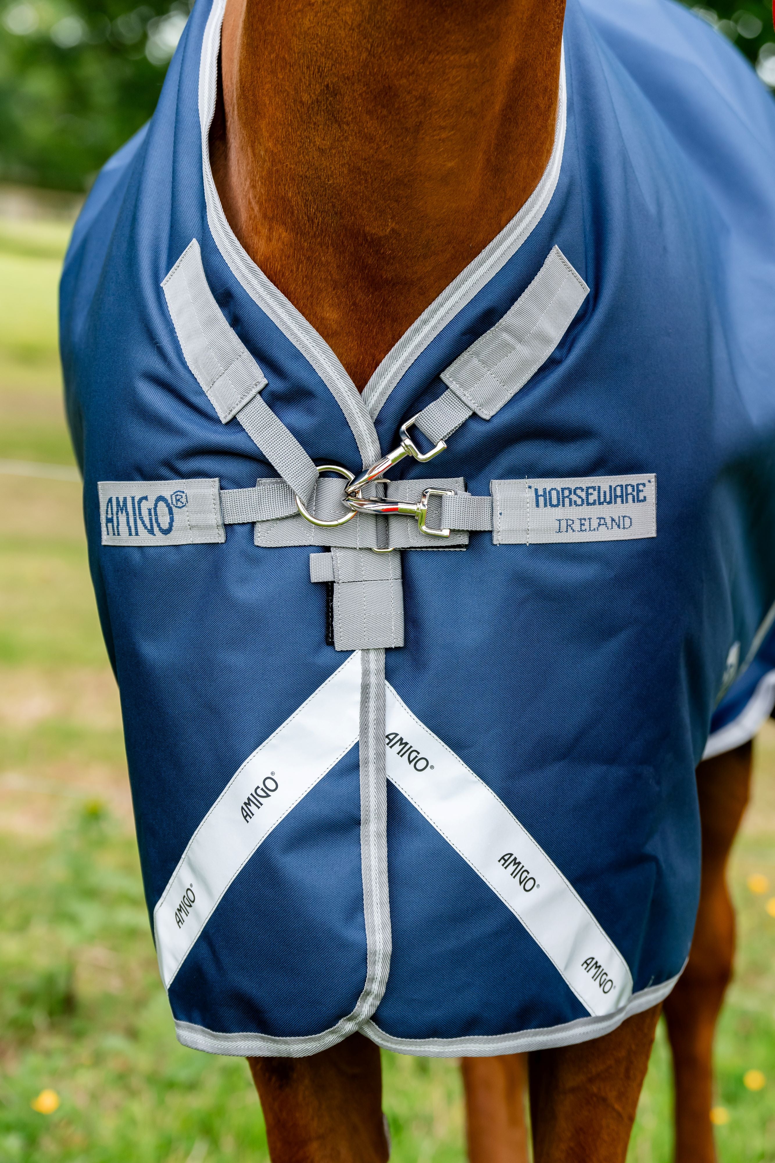 Horseware Amigo 1200D Plus Turnout 100g, inkl. hals - Overgangsdækken