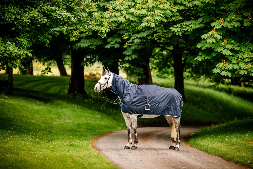 Horseware Newmarket Rain Sheet Ridedækken - Vandtæt ridedækken med fleecefor