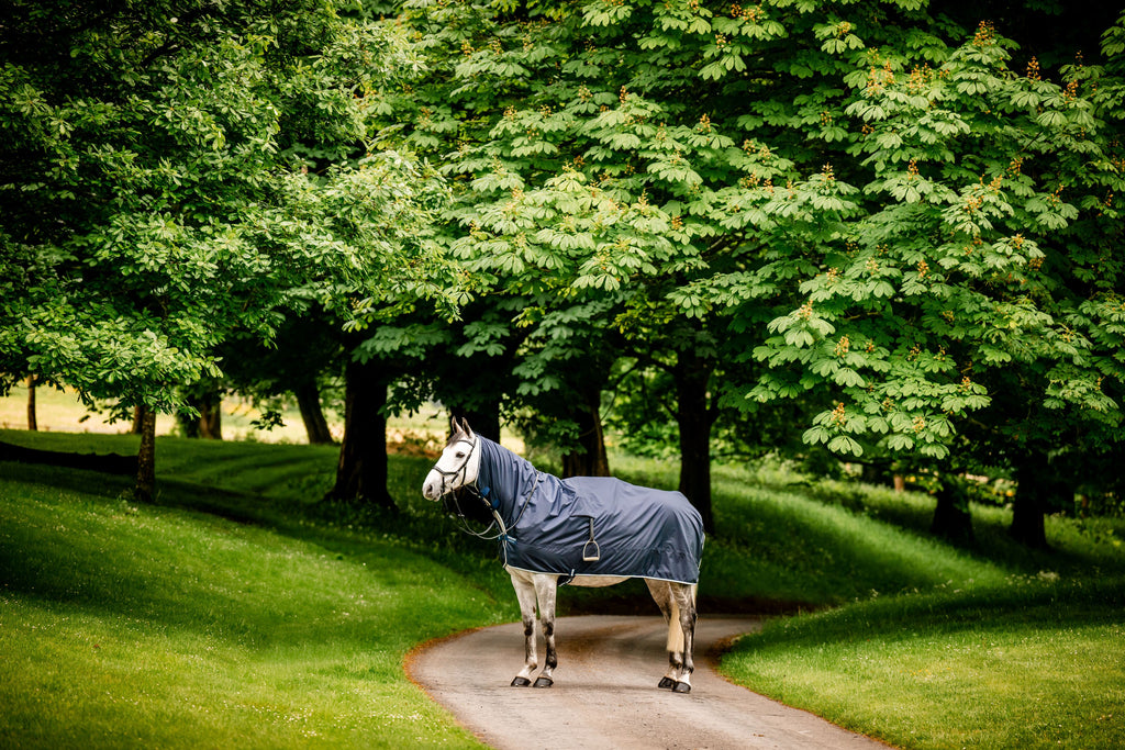 Horseware Newmarket Rain Sheet Ridedækken - Vandtæt ridedækken med fleecefor