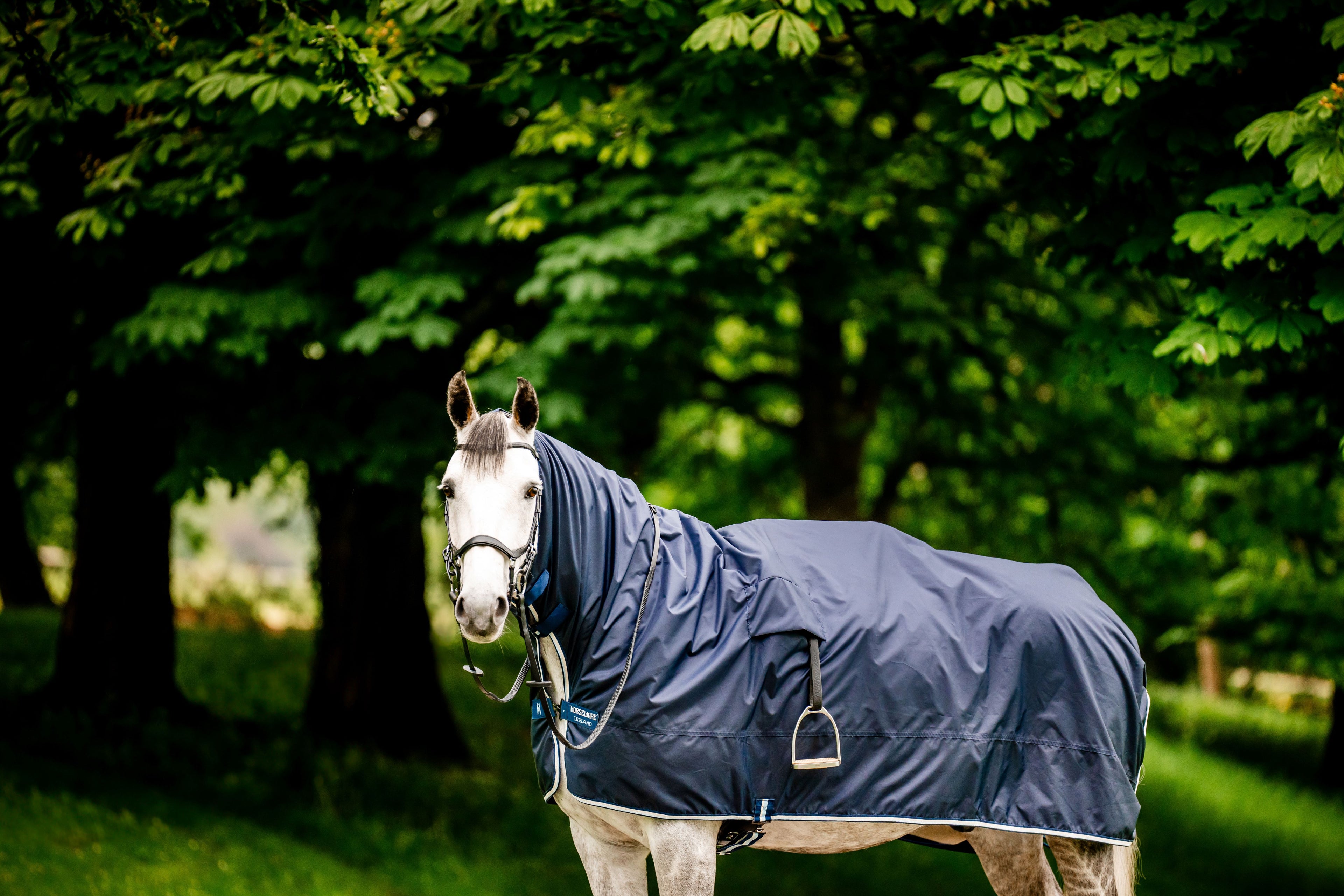 Horseware Newmarket Rain Sheet Ridedækken - Vandtæt ridedækken med fleecefor