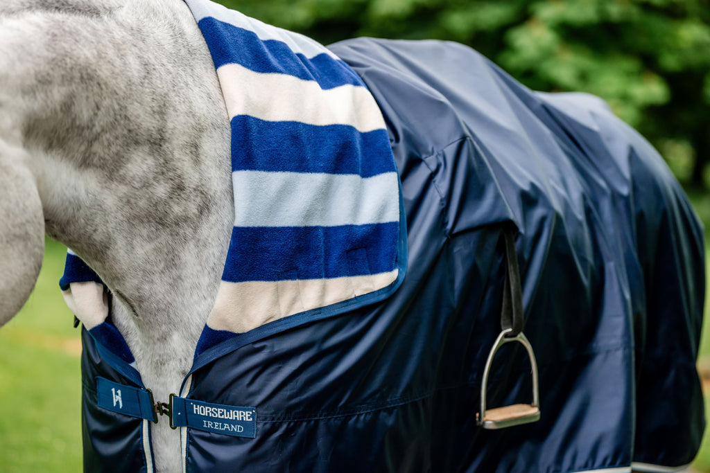 Horseware Newmarket Rain Sheet Ridedækken - Vandtæt ridedækken med fleecefor