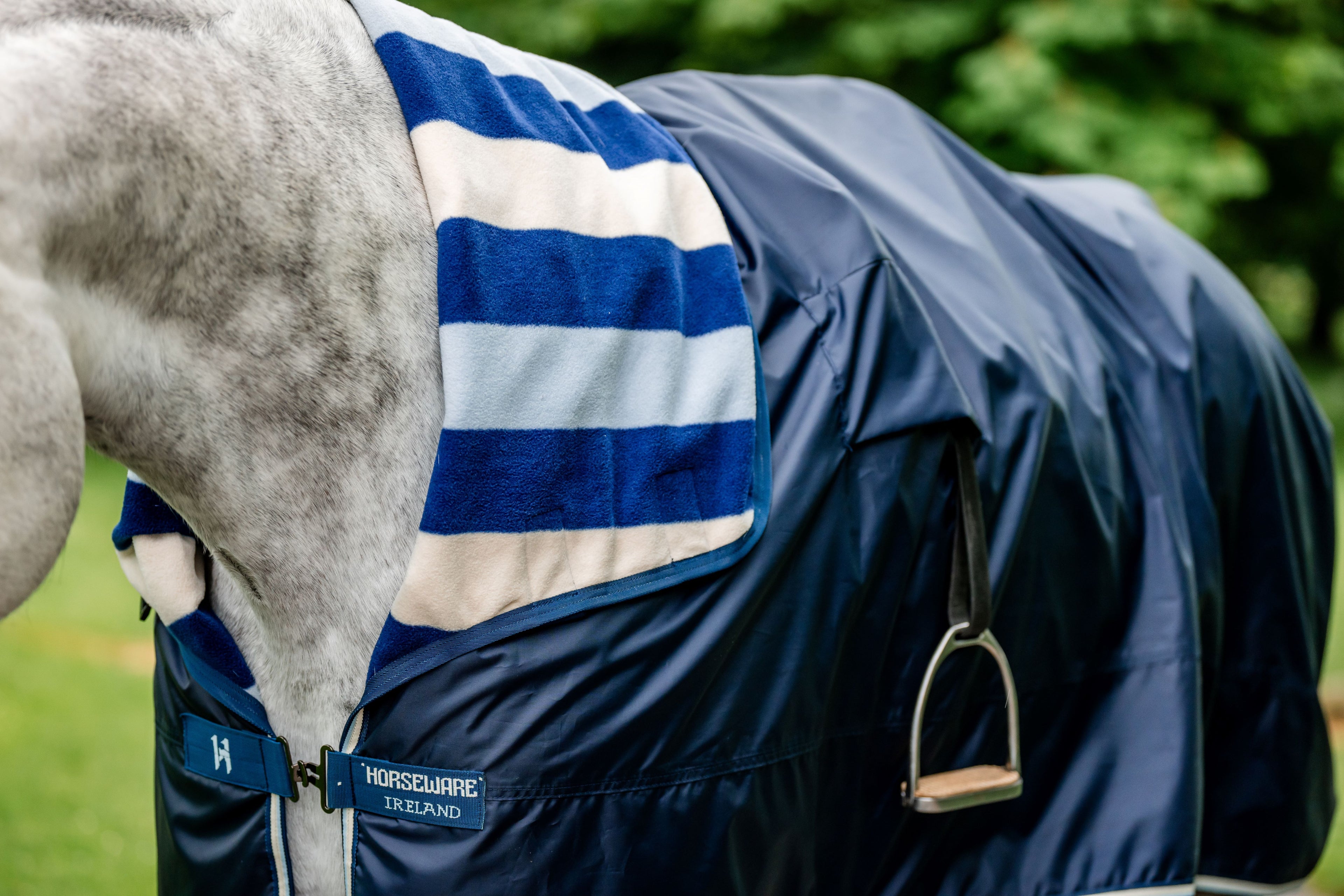 Horseware Newmarket Rain Sheet Ridedækken - Vandtæt ridedækken med fleecefor