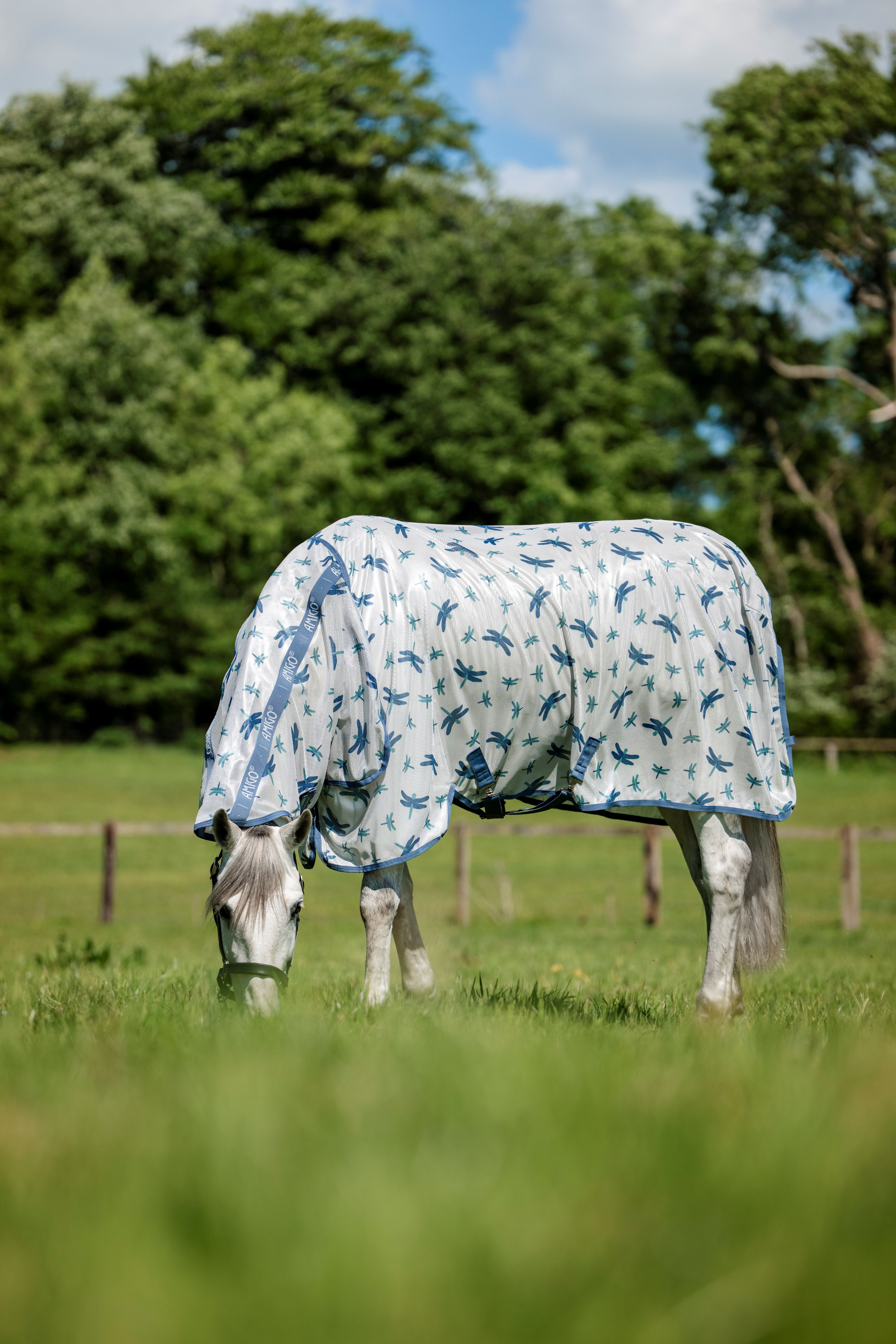 Amigo Integrated Fly Sheet - Fluedækken / insektdækken med fast hals og UV-beskyttelse