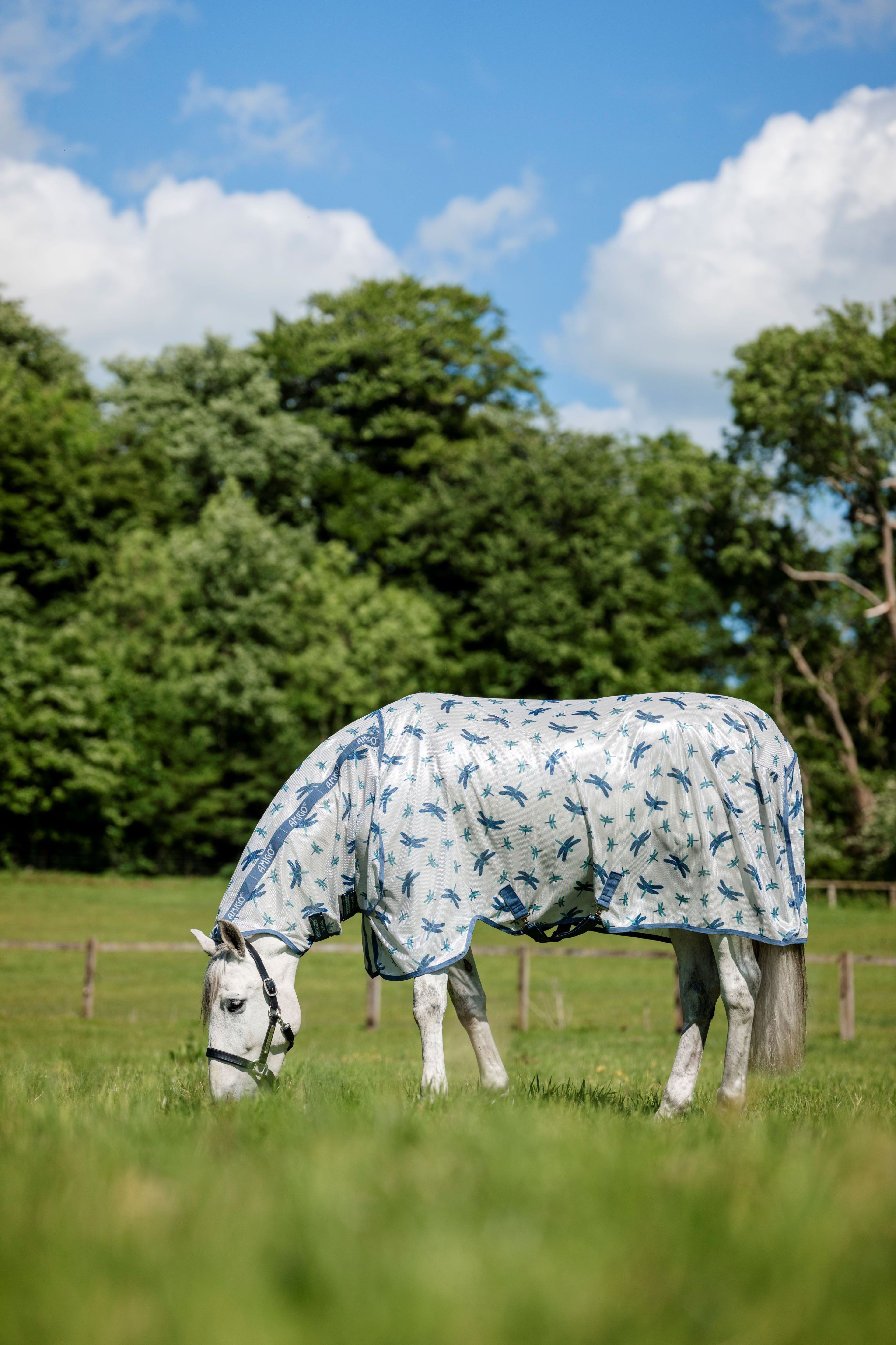 Amigo Integrated Fly Sheet - Fluedækken / insektdækken med fast hals og UV-beskyttelse