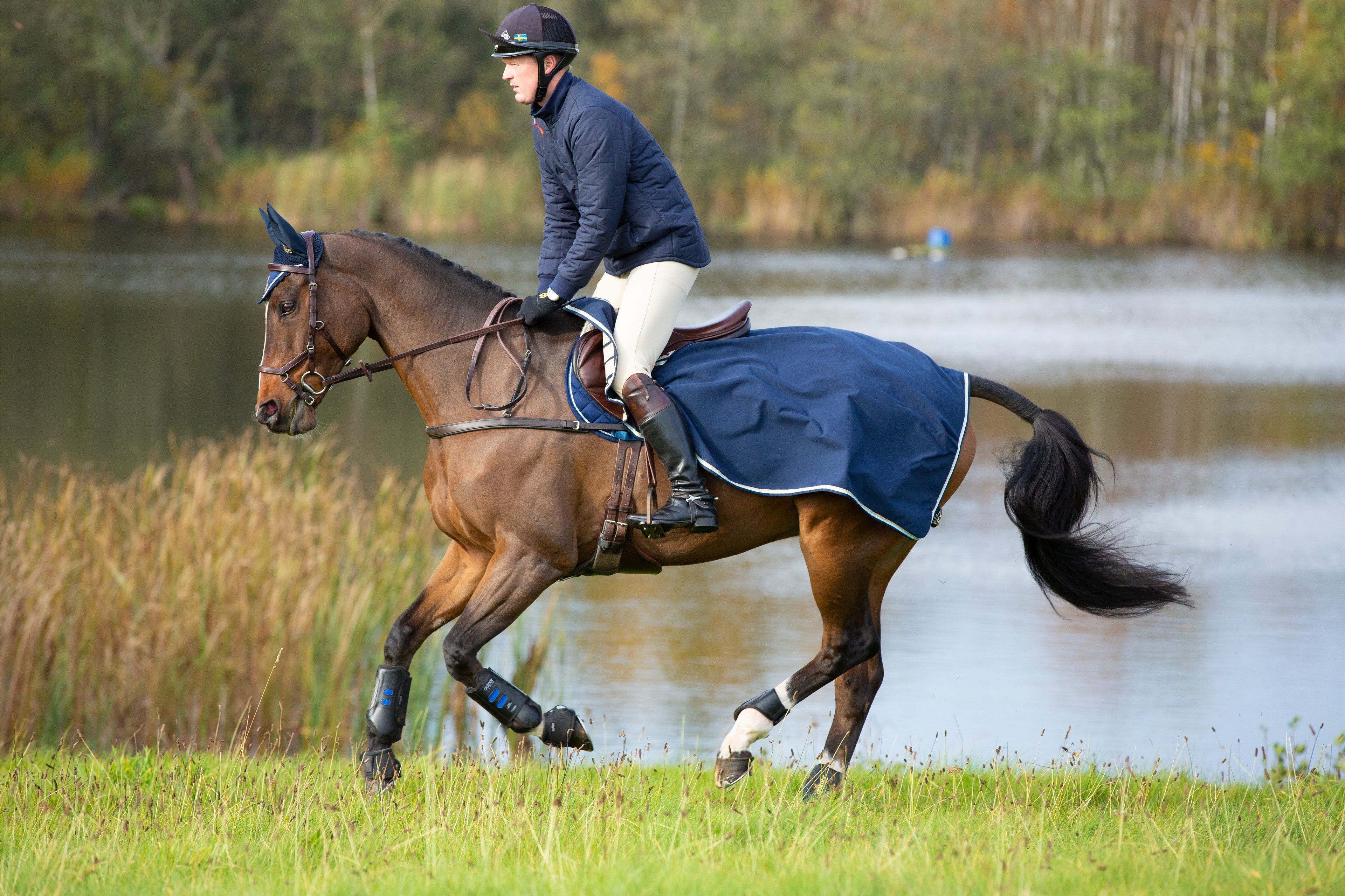Rambo Waterproof Fleece Exercise Sheet Ridedækken - Vandtæt skridtdækken med fleecefor