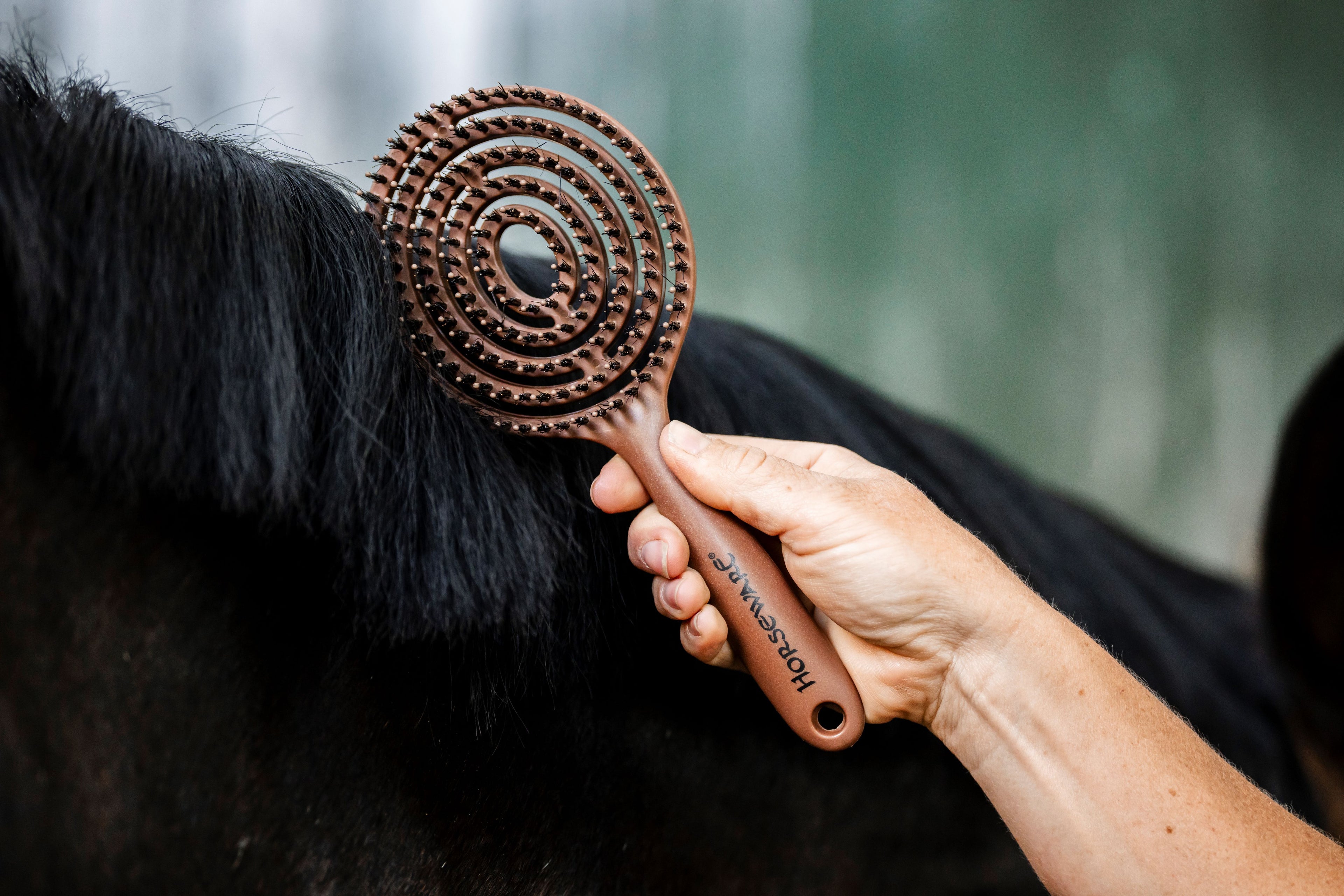 Horseware Manke- & Halebørste - Nem og skånsom udredning med flot finish