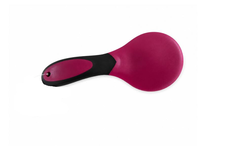 Man- og halebørste til hest – Ergonomisk & skånsom 23,5x10,5cm - Bordeaux