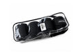 Fleecebandager med velcrolukning 4 stk. 300x10cm - Sort