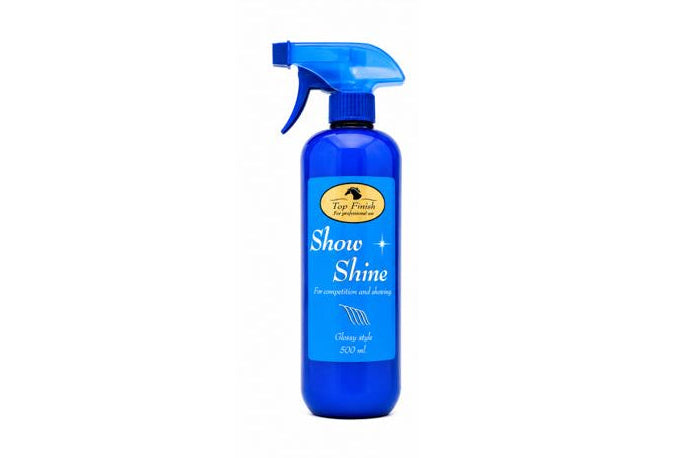Top Finish ShowShine / Balsamspray. Glans- & udfiltringsspray til hest 500 ml