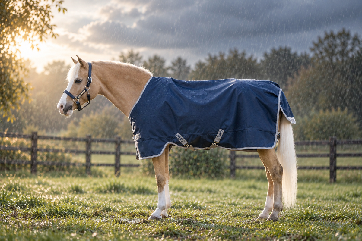 Horseware Amigo 1200D Pony Turnout 0g – Regndækken med pony-pasform
