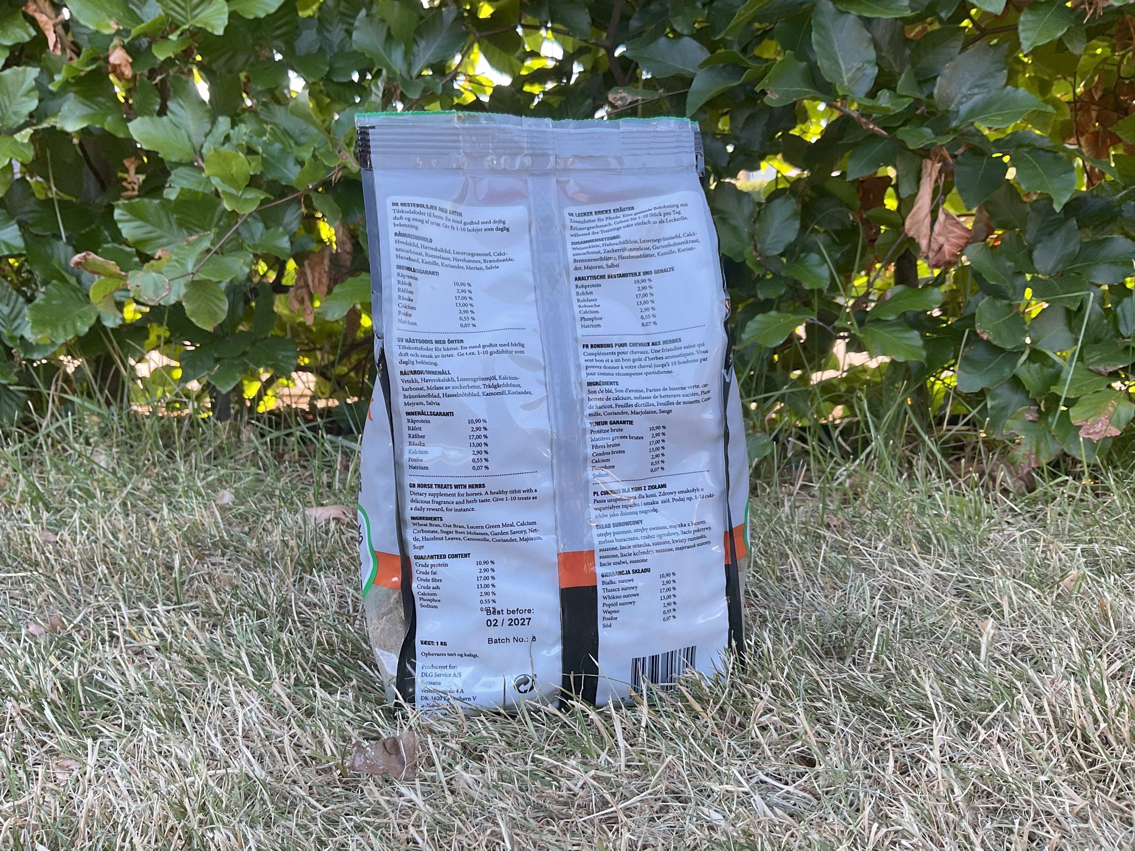 Equsana Hestebolcher med Urter 1 kg