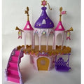 My Little Pony slot med trappe og gynge – pink/lilla – ca. 45 x 40 cm