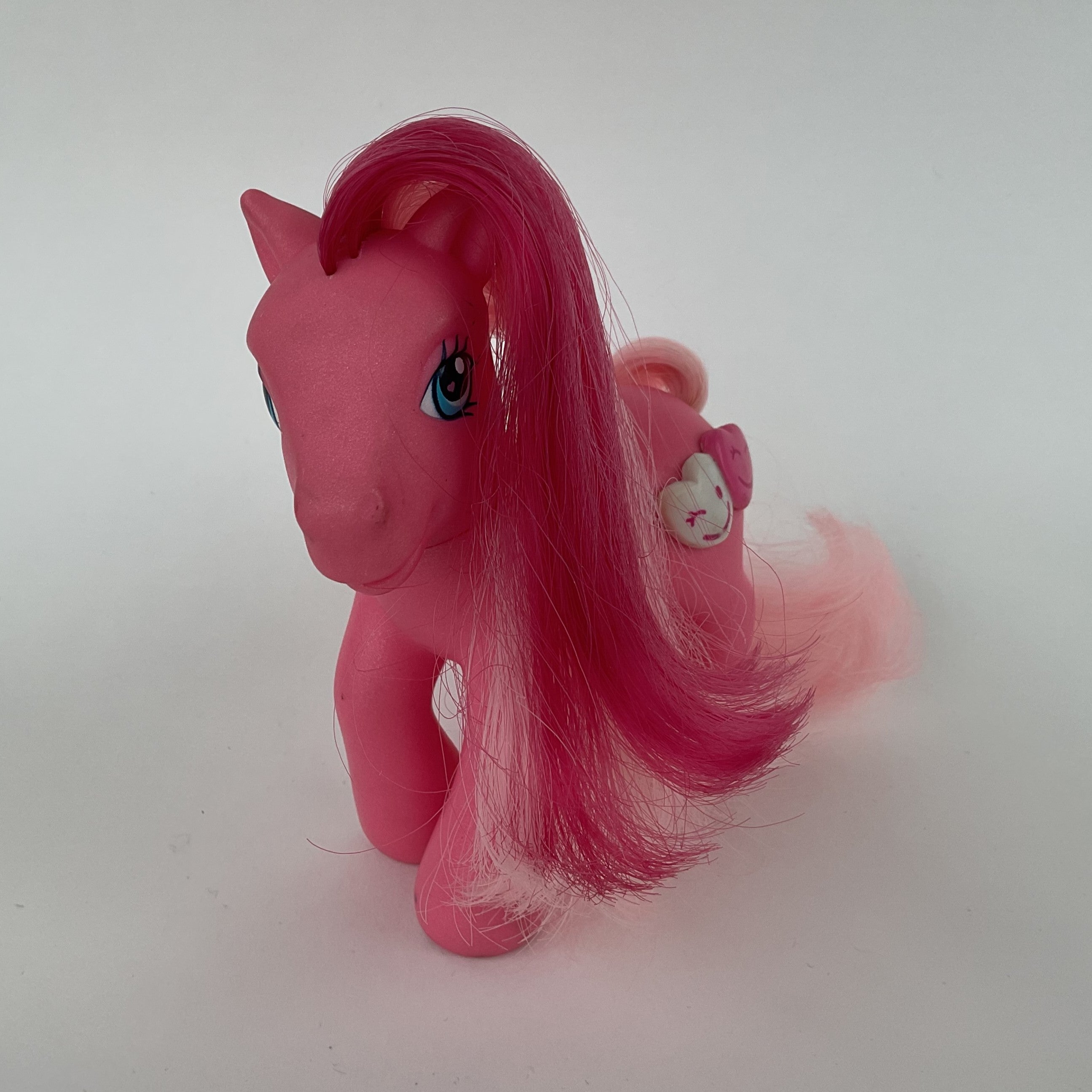 My Little Pony figur med langt hår – pink – ca. 14 cm