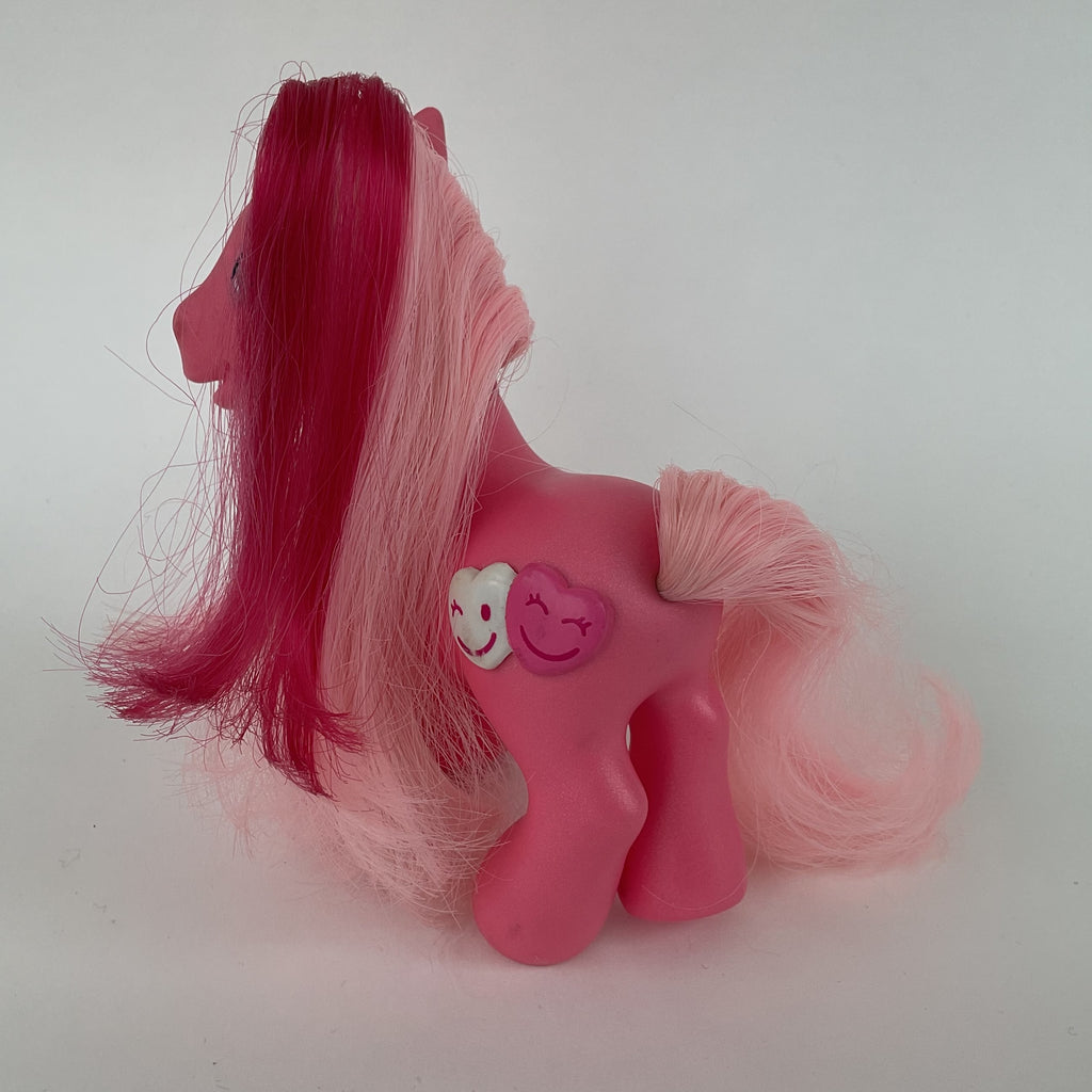My Little Pony figur med langt hår – pink – ca. 14 cm