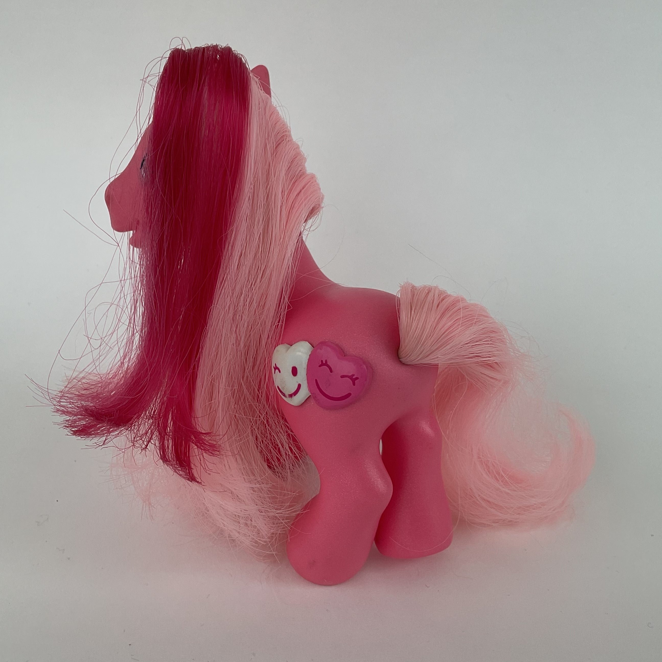 My Little Pony figur med langt hår – pink – ca. 14 cm