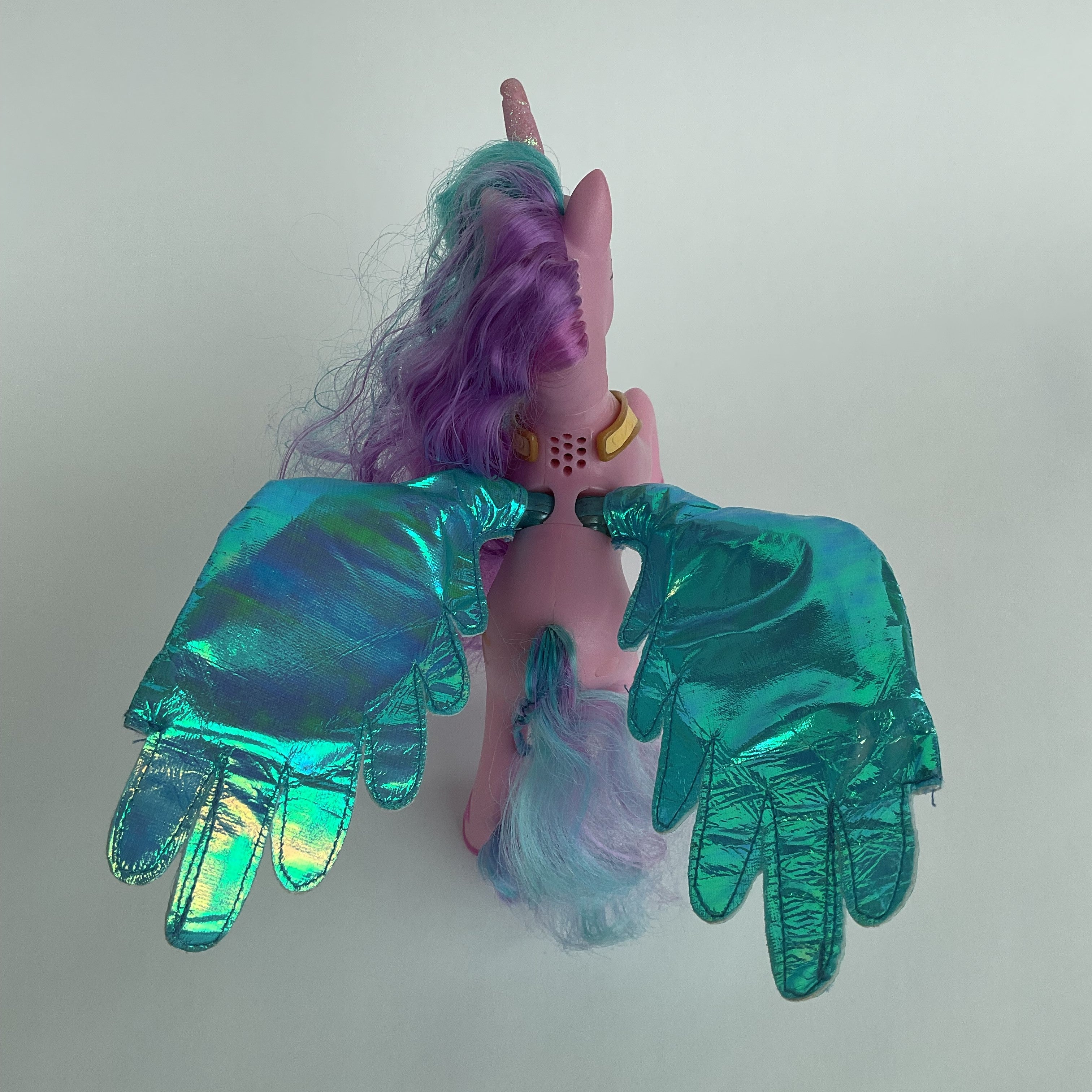 My Little Pony prinsessefigur med lys, lyd og bevægelige vinger – ca. 22 cm