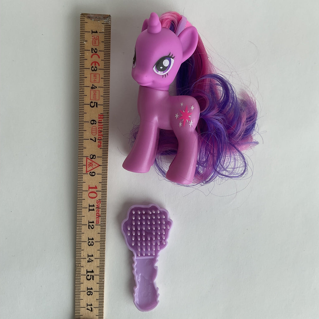 My Little Pony pony med luftballon – inkl. børste og hårspænde
