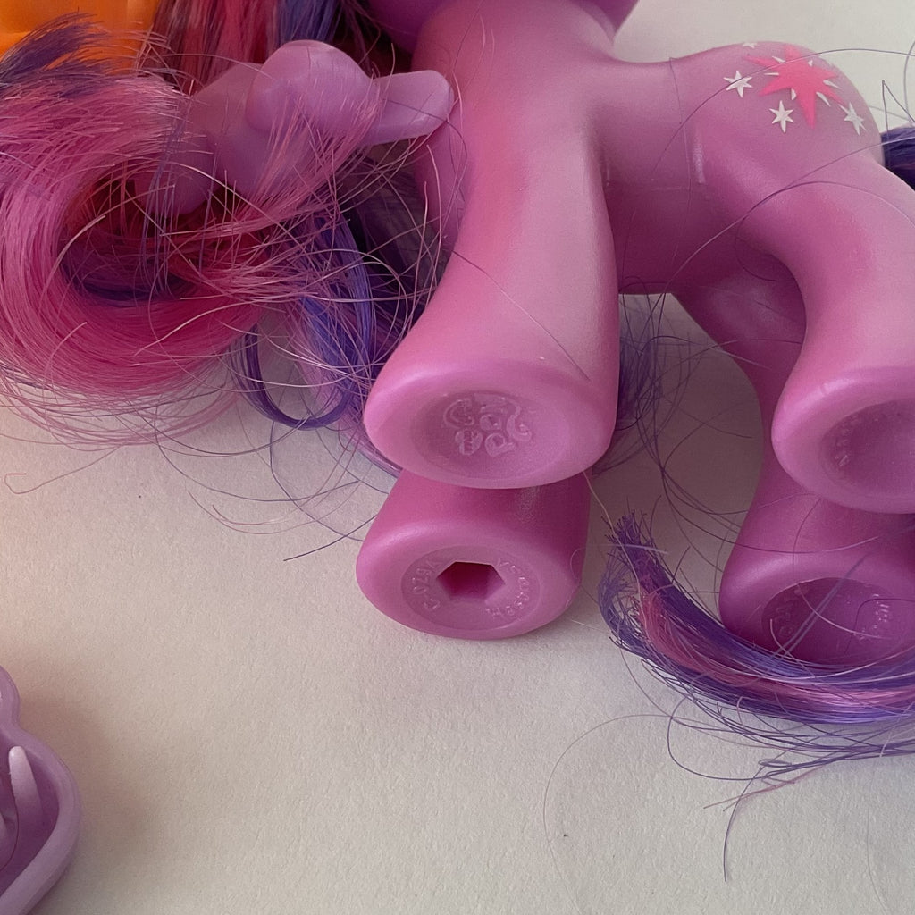 My Little Pony pony med luftballon – inkl. børste og hårspænde