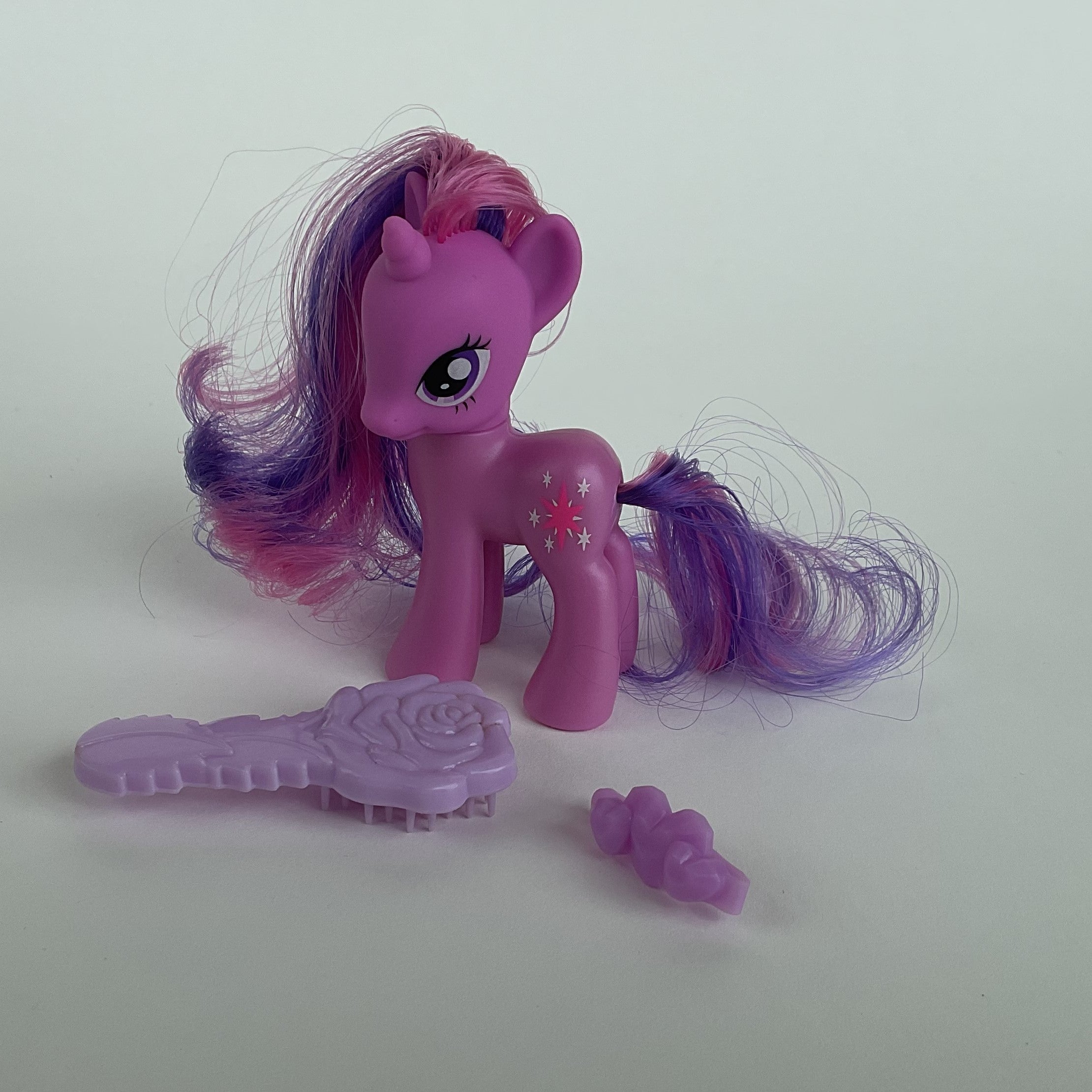 My Little Pony pony med luftballon – inkl. børste og hårspænde