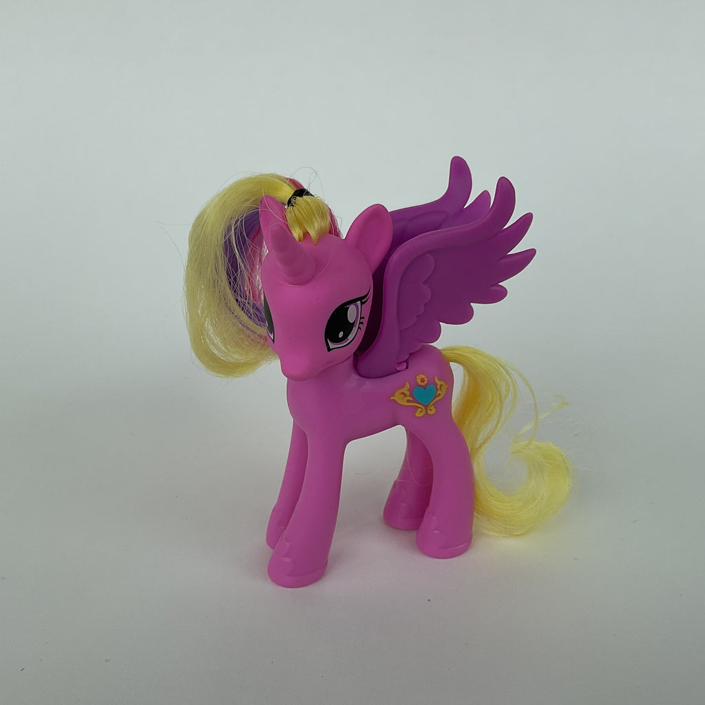 My Little Pony prinsessefigur med vinger – pink/gul – ca. 10,5 cm