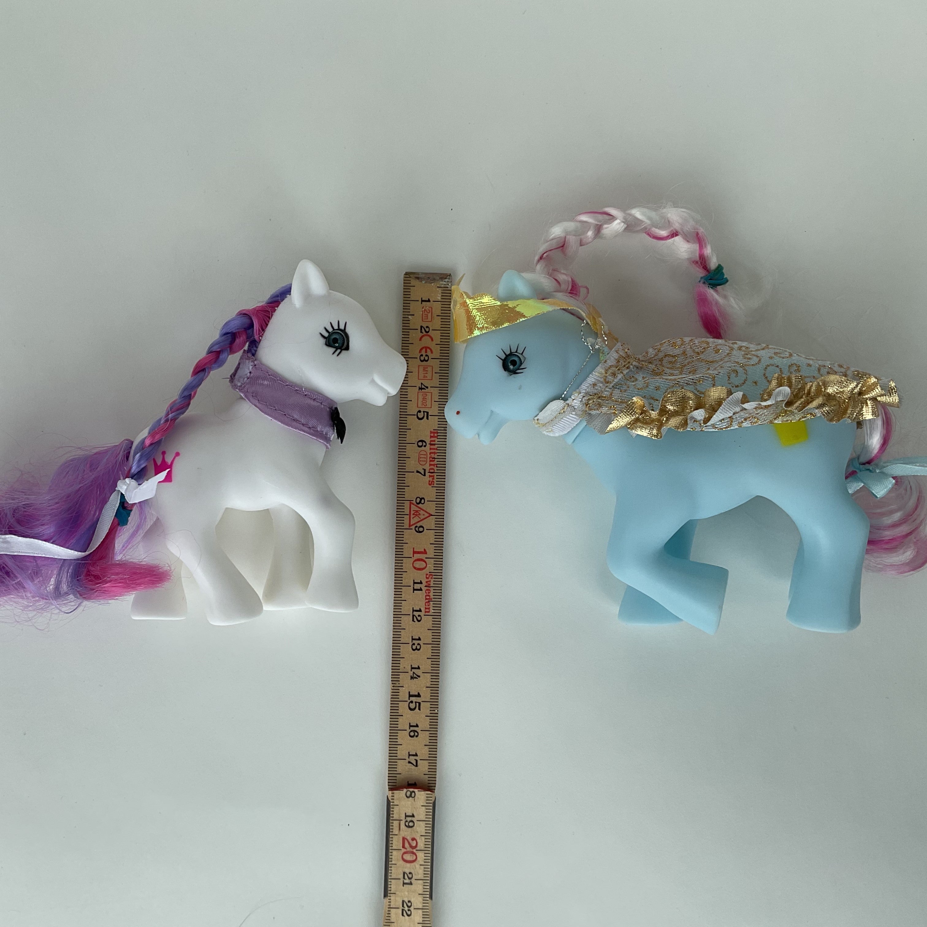 Ponyfigurer prinsesse- og bryllupssæt sælges samlet – ca. 12-14 cm
