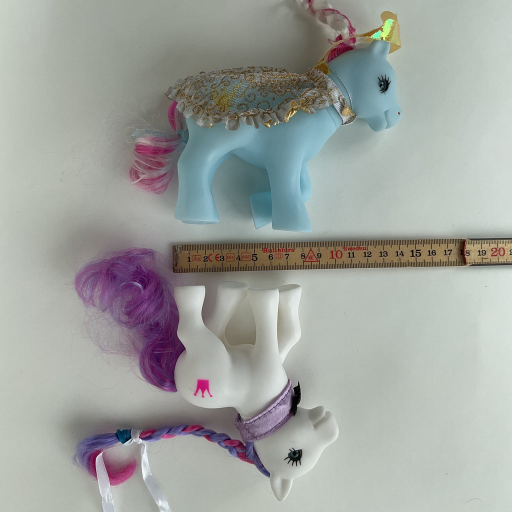 Ponyfigurer prinsesse- og bryllupssæt sælges samlet – ca. 12-14 cm
