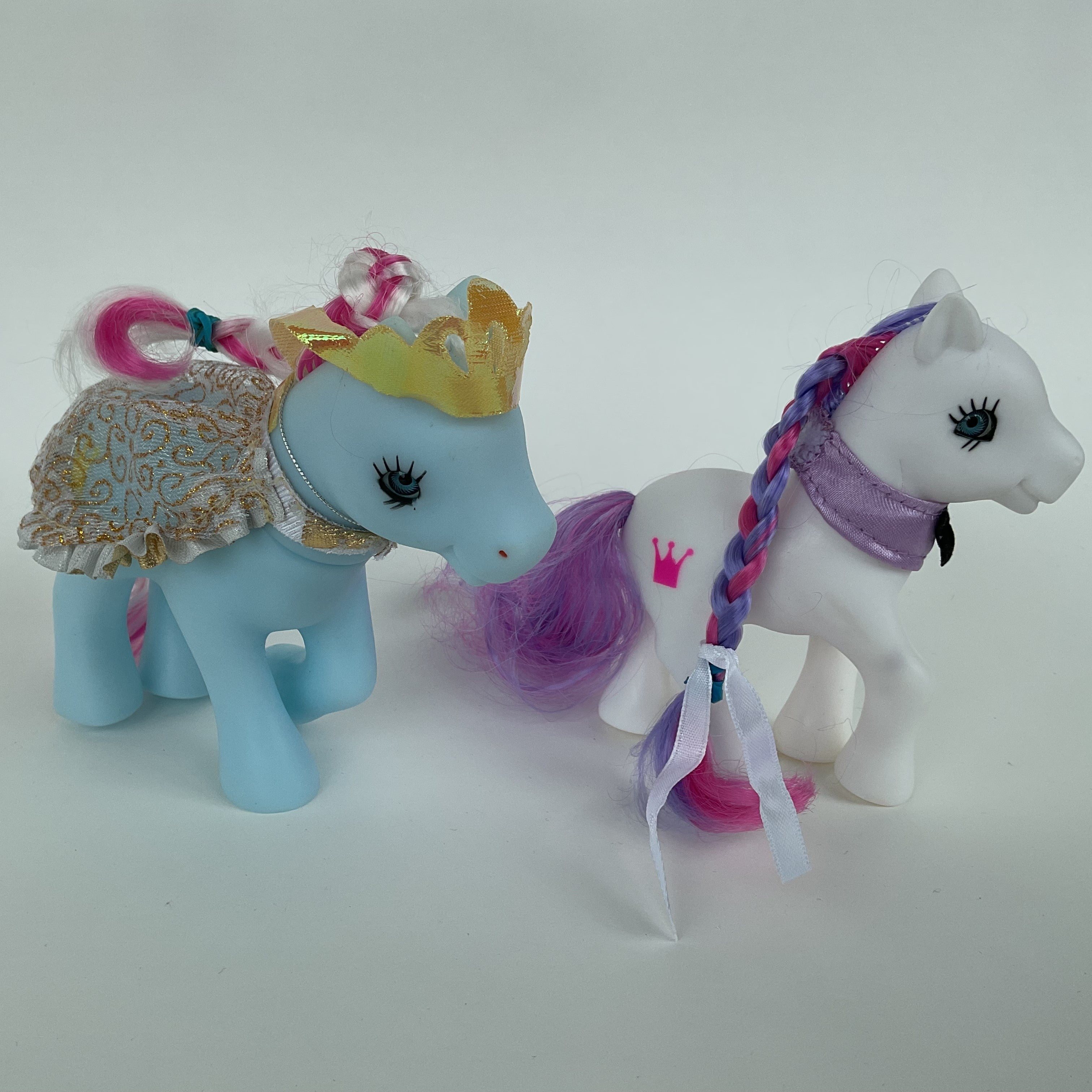 Ponyfigurer prinsesse- og bryllupssæt sælges samlet – ca. 12-14 cm