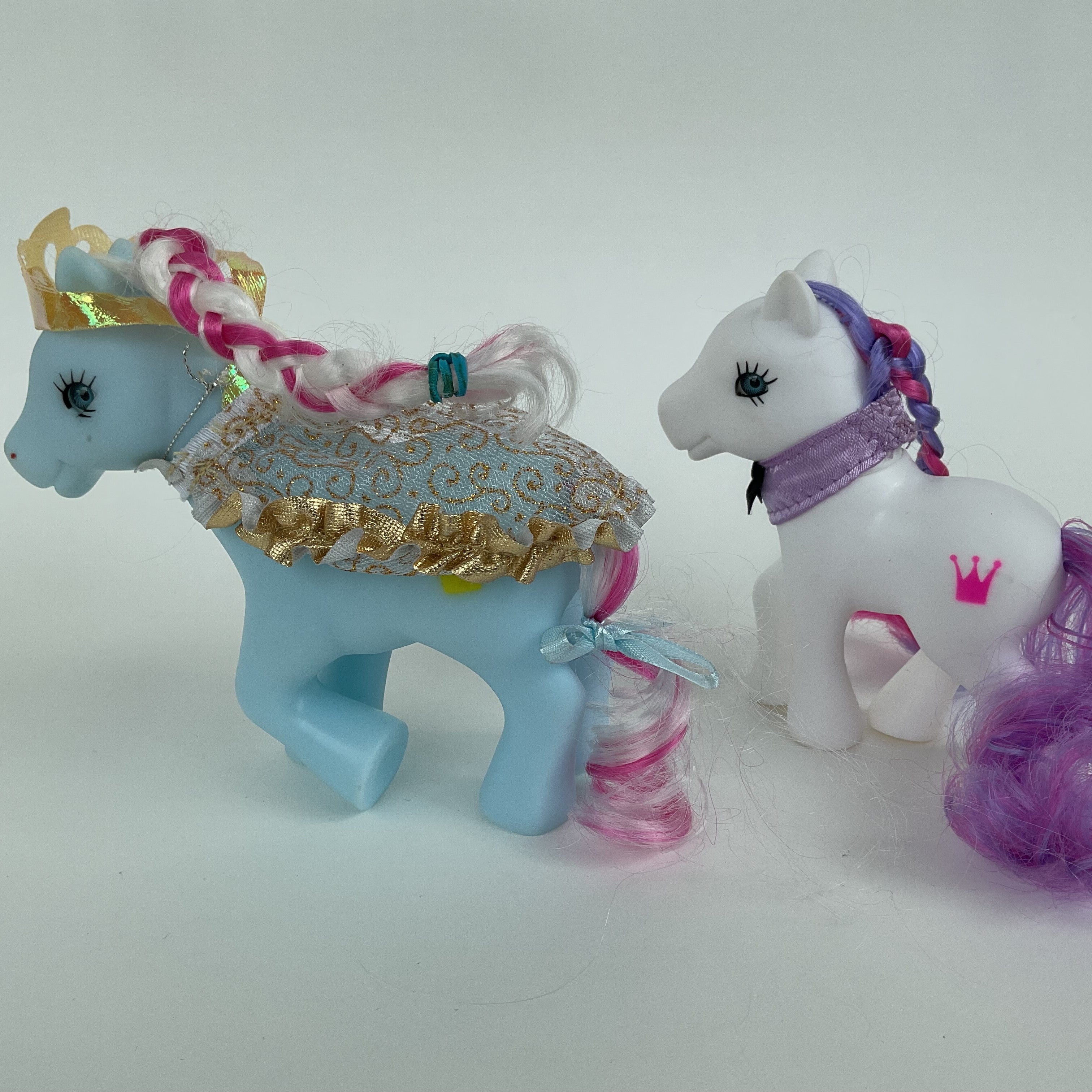 Ponyfigurer prinsesse- og bryllupssæt sælges samlet – ca. 12-14 cm