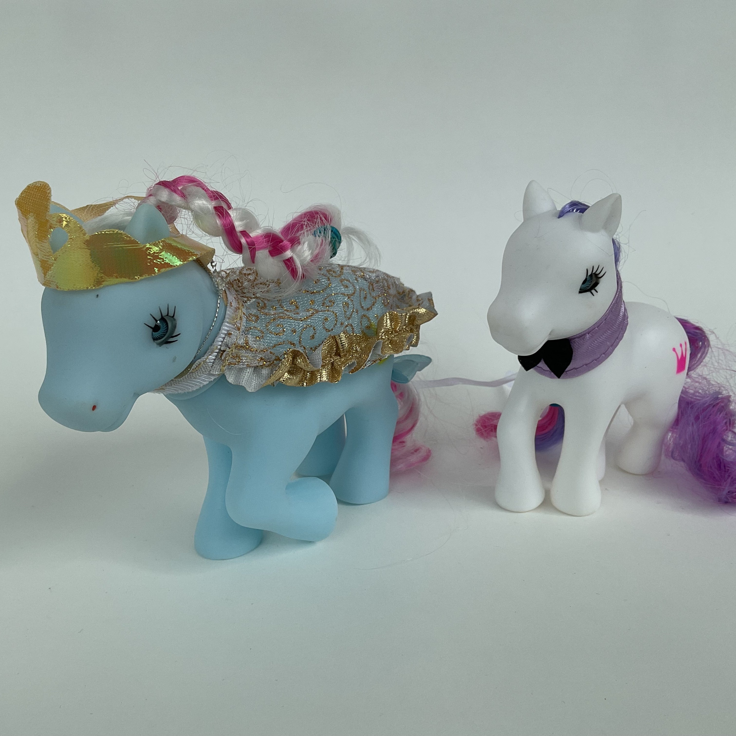 Ponyfigurer prinsesse- og bryllupssæt sælges samlet – ca. 12-14 cm