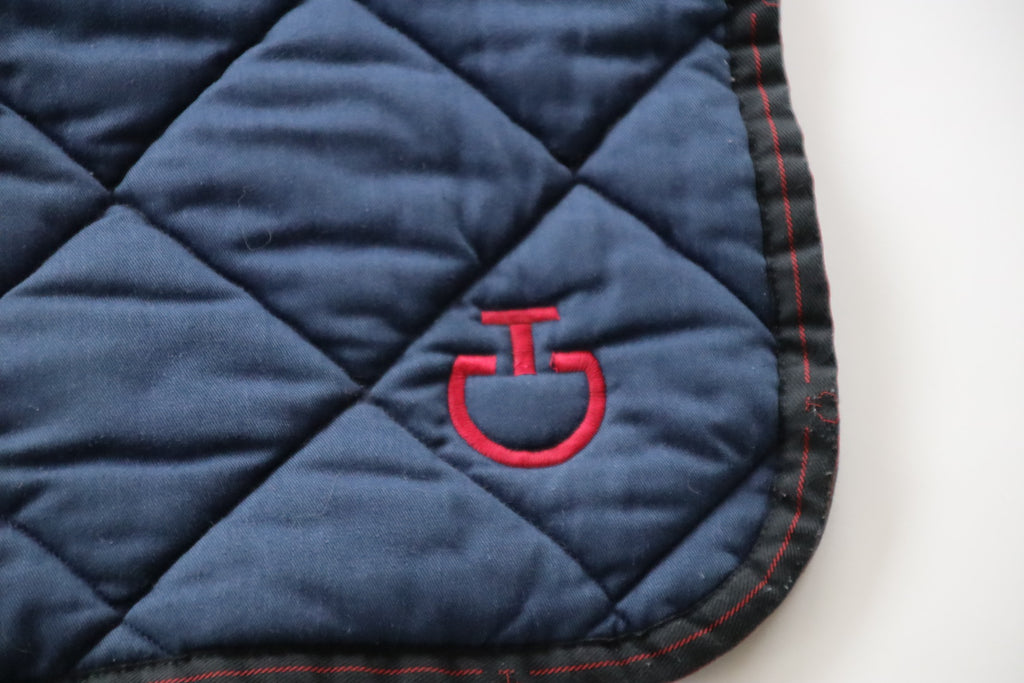 Cavalleria Toscana CT dressurunderlag pony – blå