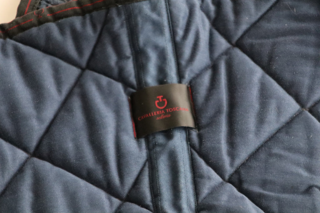 Cavalleria Toscana CT dressurunderlag pony – blå