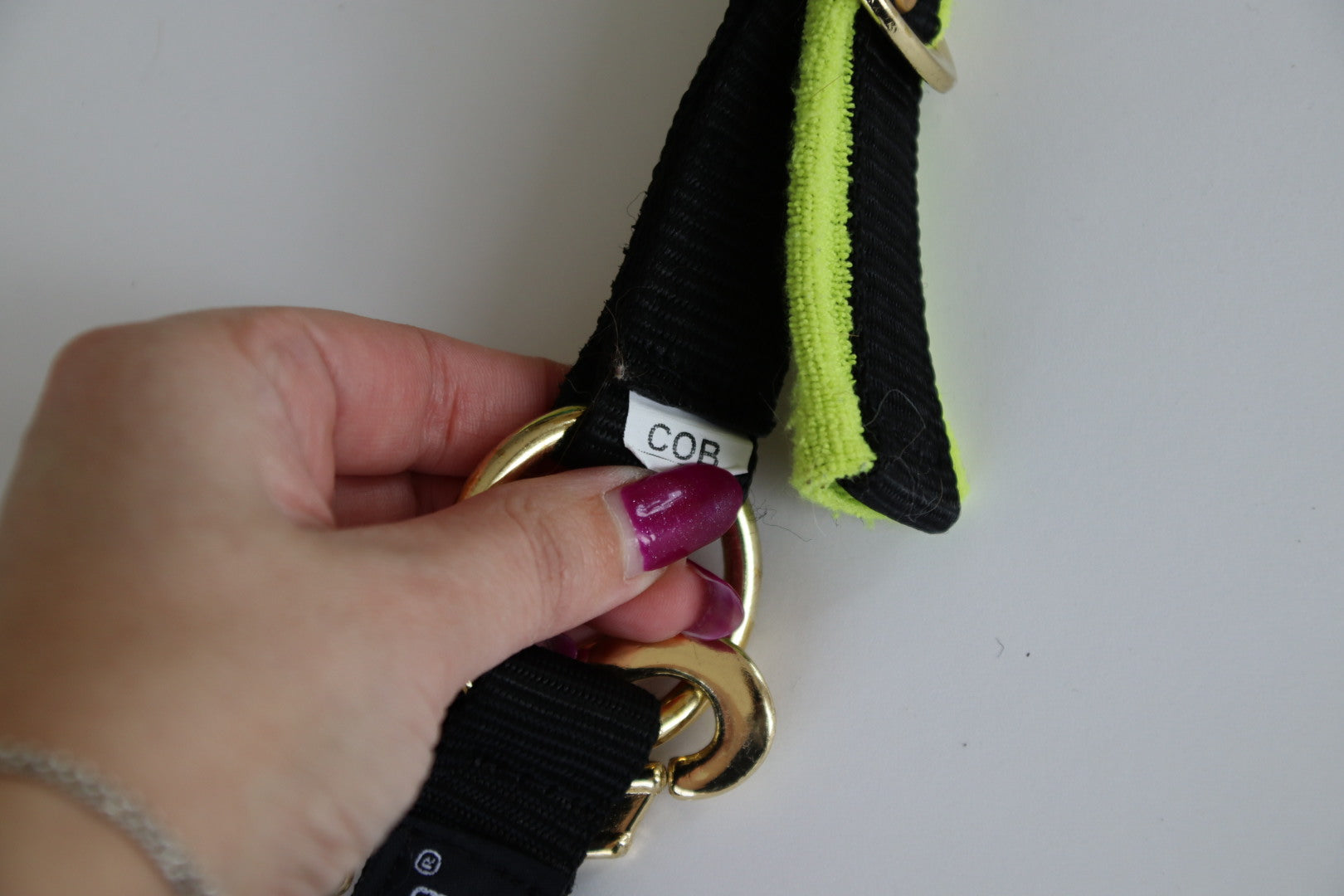 Equsana Collection grime – str. Cob (sort/lime)