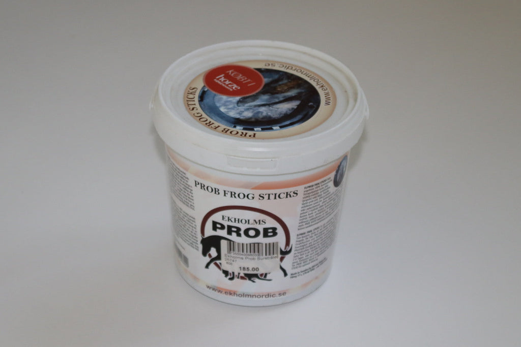 Ekholms Prob Frog Sticks – strålepleje / strålebehandling til hest – 600 g