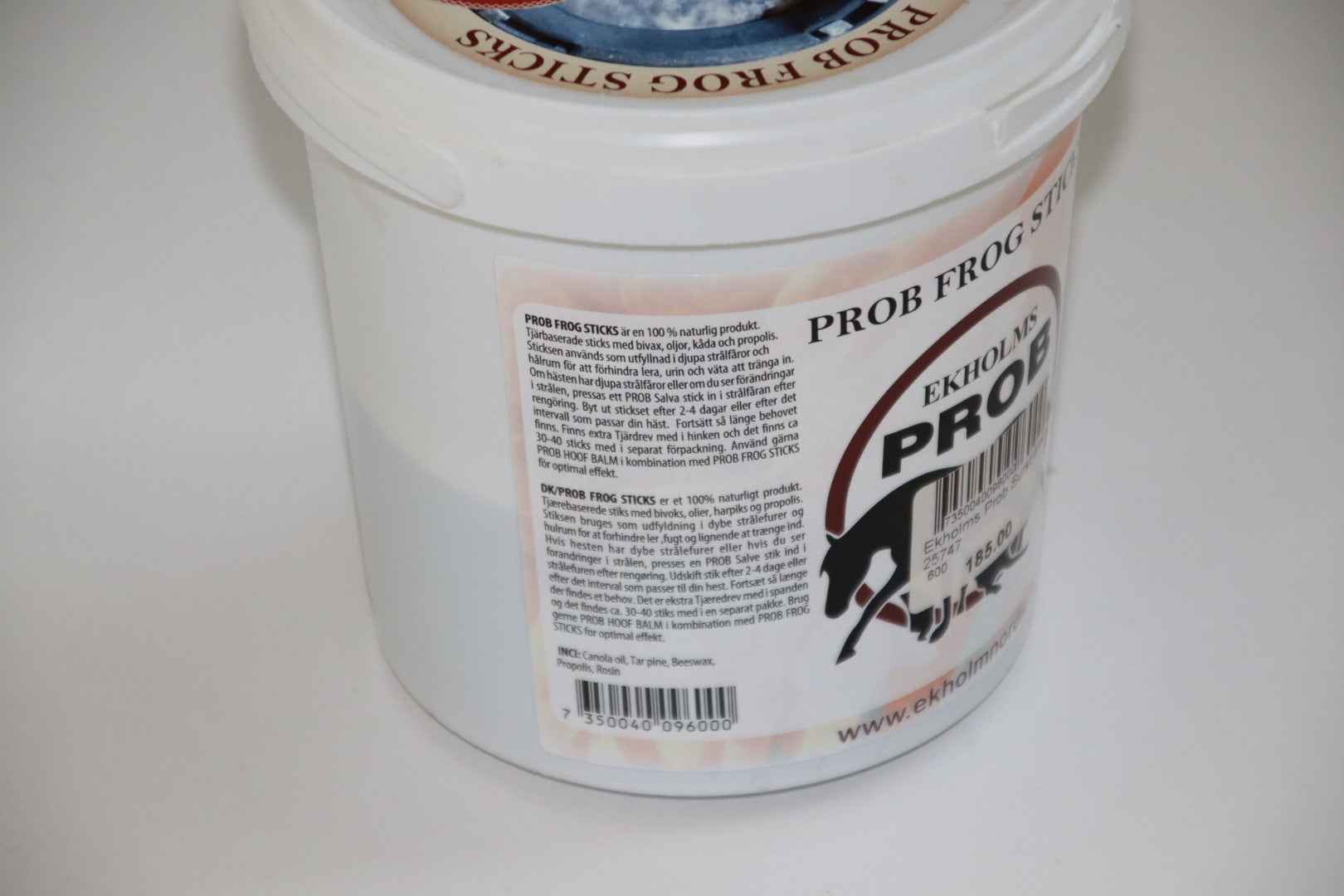 Ekholms Prob Frog Sticks – strålepleje / strålebehandling til hest – 600 g