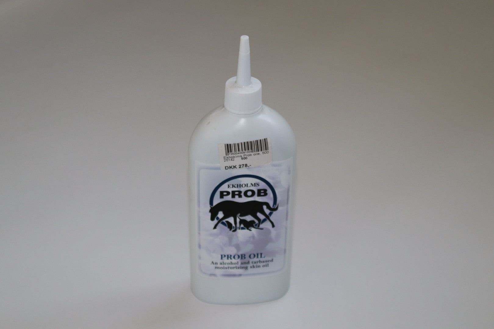 Ekholms Prob Oil – hudpleje / tjæreolie til hest – 500 ml
