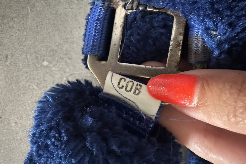 Grime QHP plysgrime – str. Cob (blå)