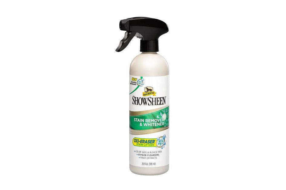 Absorbine ShowSheen Stain Remover & Whitener. Pletfjerner til hest 591 ml