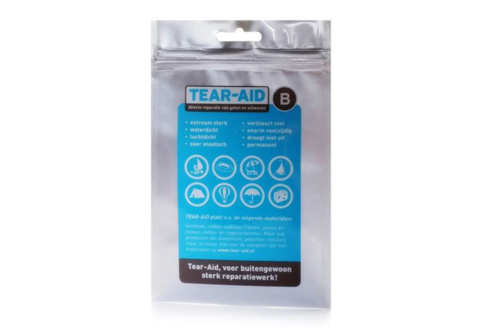 Tear-Aid Type B Reparationslap til dækken, PVC & Vinyl 7,6 x 30 cm