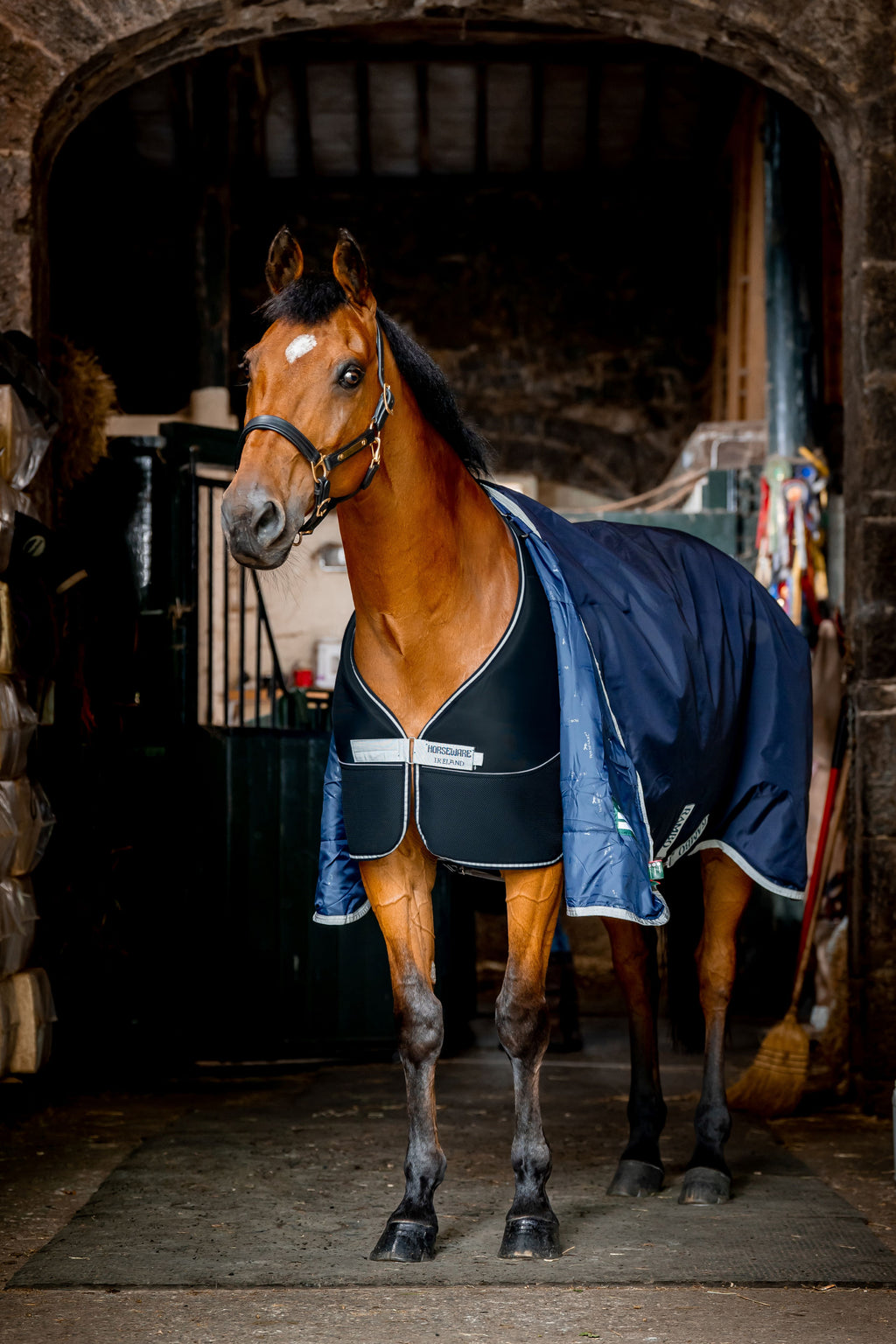 Horseware Dry Liner 50g - Tørrer hesten under dækkenet. Navi/Silver