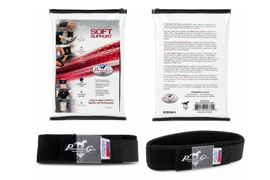 Professional's Choice Knee Compression Strap. Knæstrop / Knæstøtte med kompression